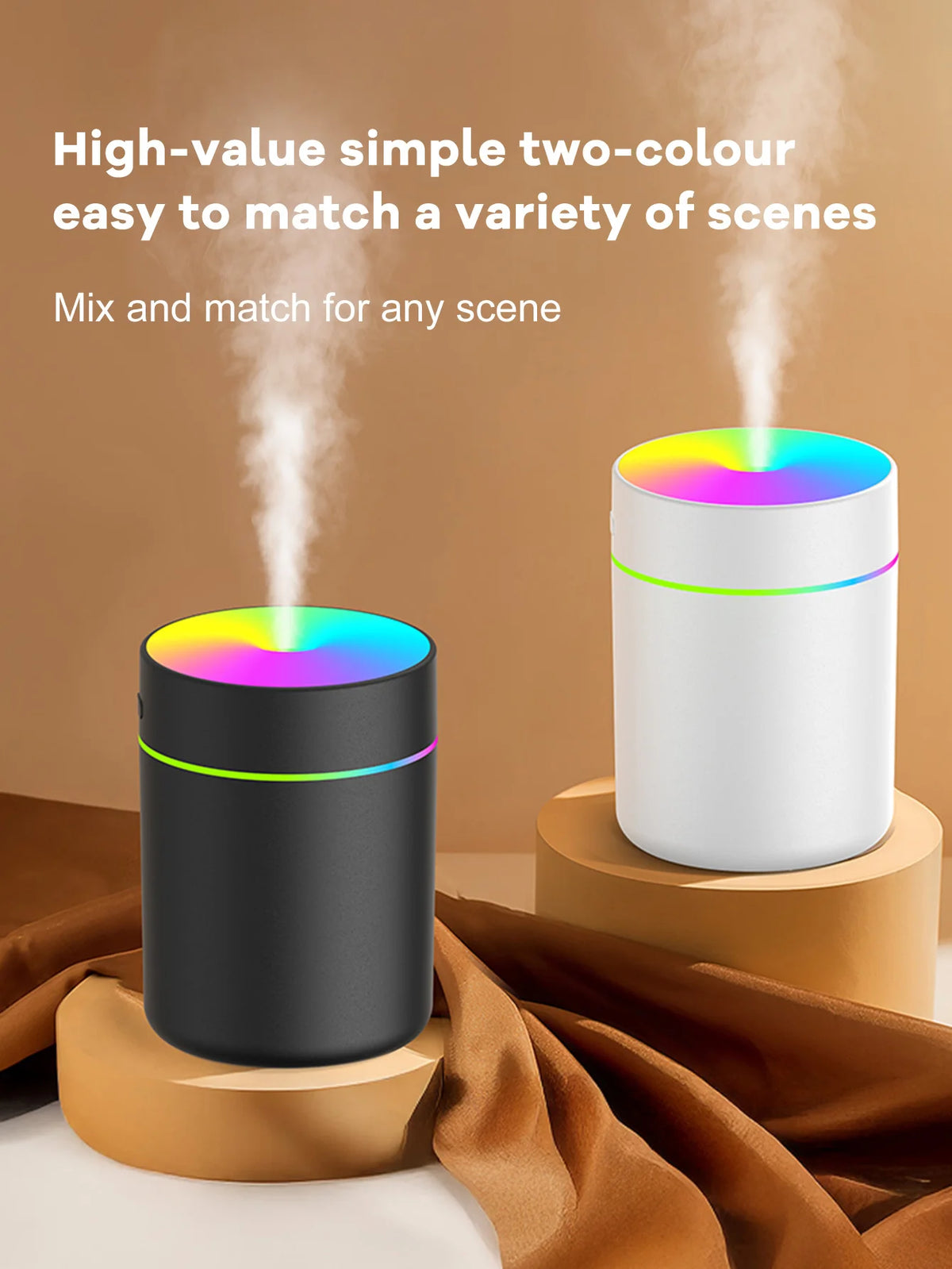 GlowMist 180ml Essential Oil Diffuser