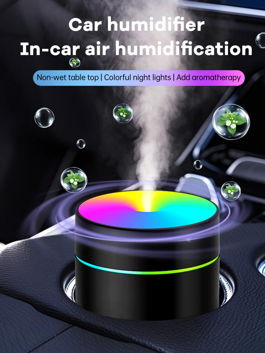 GlowMist 180ml Essential Oil Diffuser